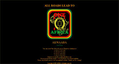 Desktop Screenshot of oneafricaghana.com